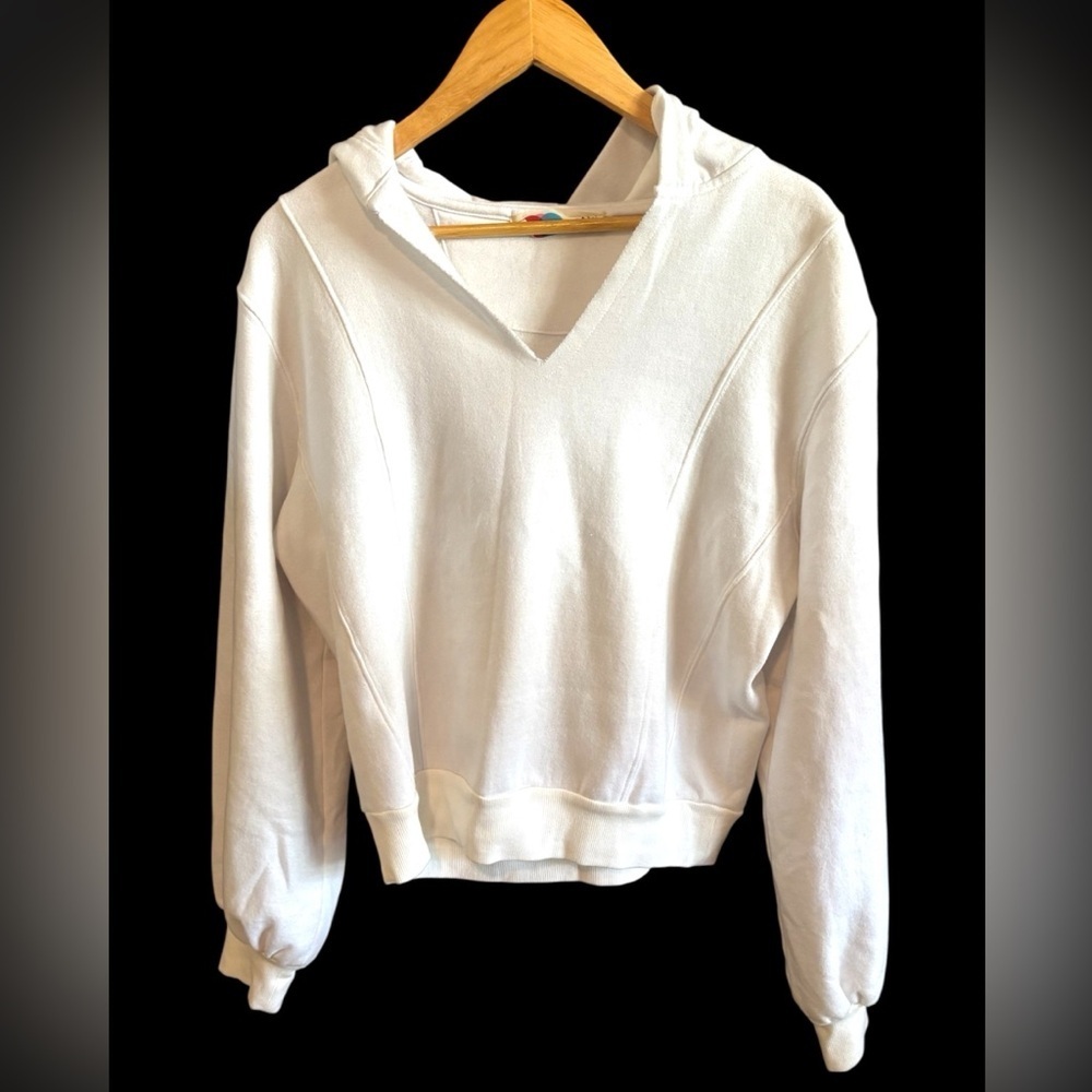Free People Beach Mom Crop Hoodie Sweatshirt NWOT